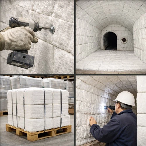 Ceramic Fiber Module Installation Ceramic Fiber Module Installation