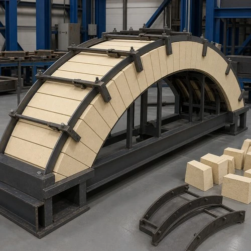 float-glass-furnace-crown-masonry-zero-drip-silica-bricks float-glass-furnace-crown-masonry-zero-drip-silica-bricks